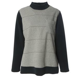 [모라도]라인장식반목티셔츠RNW7PO497