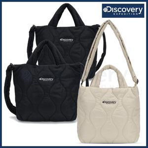 디스커버리 24년 신상/할인 남성/여성/공용 헤이니 퀼팅토트크로스백미듐/패디드백/캐주얼커플가방 DXMIA DXTG3544N