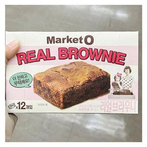 오리온 마켓오 리얼브라우니 240G X 2개 c82542