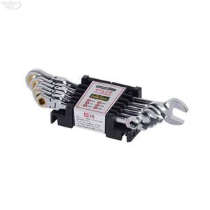 썬키 플랙시블 기어렌치 세트 GRW-6FS 8 10 12 13 1