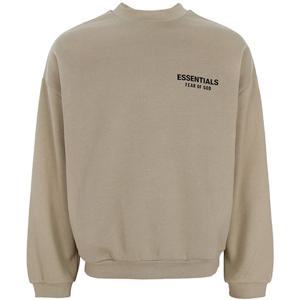 피어오브갓 에센셜 24FW 샌드 로고 플리스 스웨트셔츠 192HO246267F