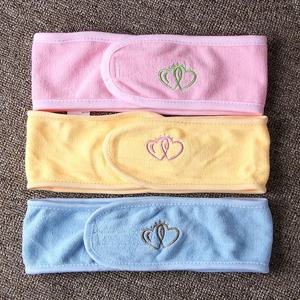 극세사 메이크업 샤워 헤어밴드목욕용품 찍찍이밴드