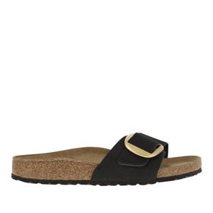 버켄스탁 마드리드 빅 버클 플랫 샌들 1023373 BLK