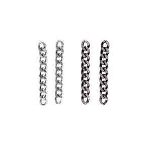 써지컬스틸 체인 드롭 귀걸이 eps6604