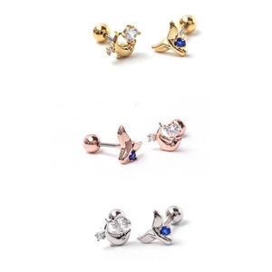 eps6643 써지컬 잠금볼 피어싱st 귀걸이