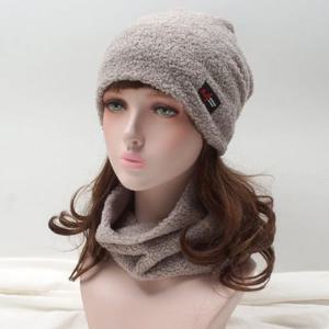 뽀글이 비니 넥워머 세트S1368AJ라벨