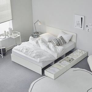 퍼니코 리츠 3단 서랍 수납침대 Q