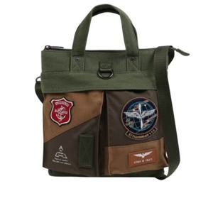 [버커루]남여공용아플리케 패치 토트백(B255AB020P)