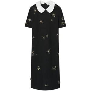 토리버치 미디 원피스 165315001 BLACK DOM