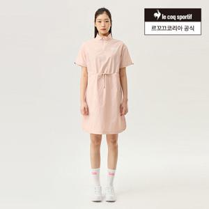 [르꼬끄공식] 여성 스트레치 우븐 루즈핏 원피스 (QQ122OOP29)