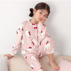 [레노마 이너웨어]헬로키티 아동밍크스판상하세트CR 0E3EW63248_