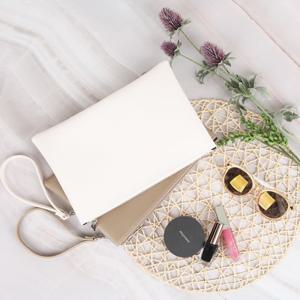 [레네]올리비아팝 여성 가죽 스퀘어 가방 클러치백 OP_M2118