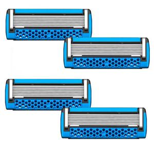 도루코 PACE7 7중 면도날 후레쉬 4P SVA1040 휴대용