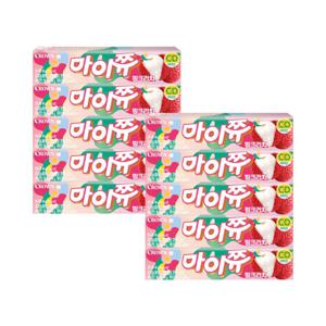 크라운 마이쮸 핑크리치 44g x 10개