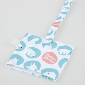 캔버스텀블러캐리어 캐리어 블루베어 드링크백