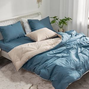 아토앤알로 코지 고밀도 100수 순면 옥수수솜 항균 차렵이불패드세트 S/SS