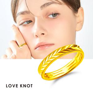 [러브넛] 순금(3.75g) 리프 컷팅 반지 24K-RG-1196