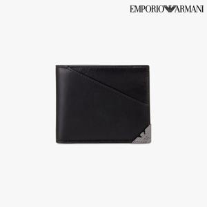 [엠포리오 아르마니]남성 이글 팁 레더 바이폴드 지갑(A515134001)