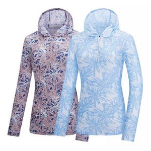 [콜핑]LD08 여성 봄 냉감 아이스본 긴팔후드집업티 KUT4214W