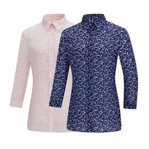 [콜핑]LD08 여성 여름 기능성 7부남방등산셔츠 KUH5807W