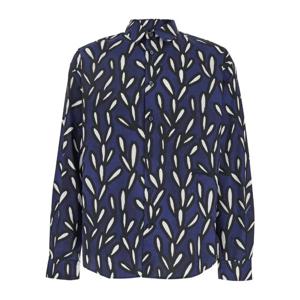 자크뮈스 스프레드 칼라 올오버 로고 코튼 셔츠 255SH001 17053