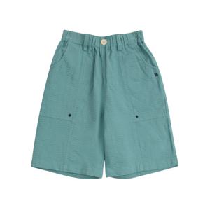 [빈]민트 면 시어서커 반바지BY23PT01MT
