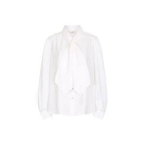 [제이제이 지고트]타이넥 쉬폰 셔링 블라우스 GN9A0BL51