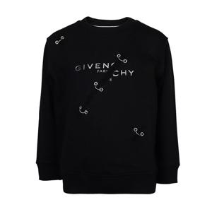 지방시 키즈 로고 링 맨투맨 H25320 09B