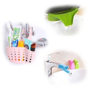 빠띠라인 실리콘 바구니 냄비깔때기 수도꼭지탭 택1