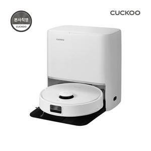 본사직영) 쿠쿠 파워클론 로봇청소기 All Clean 올인원 스테이션 CRVC-BNLAC0520W