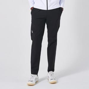 [스파이더] 남성 더블 페이스 일자핏 트레이닝 팬츠 SPKPCNFP202MBLK