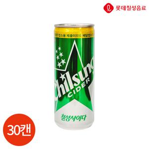 롯데 칠성사이다 업소용 245ml x 30캔
