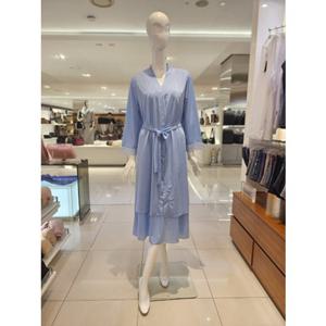 [와코루] 롱원피스 스타일의 겉가운  여성홈웨어 (WGN2081A)