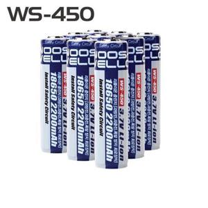 헤드랜턴충전지 우신 리튬이온 3.7V 2200mA W