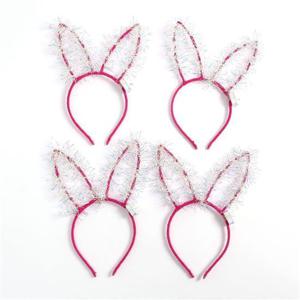 가면 머리띠 트윙클 LED 토끼 4p세트 콘서트