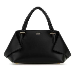 페라가모 브레이디드 핸들 소프트 가죽 미디엄 백 219865781029