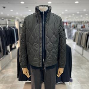 [지오지아]푸퍼 퀄팅 경량 패딩 점퍼_ABE4JP1101_DGR_DG