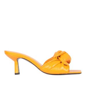 바이파 노티드 디자인 오픈 토 슬립온 울 샌들 22CRLASNFGG SNF