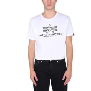 알파인더스트리 자수 로고 크루넥 티셔츠 118505 09