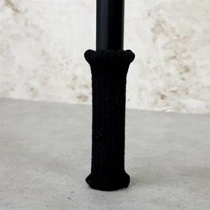 심플 의자발커버 4P 블랙 식탁의자 패브릭소품