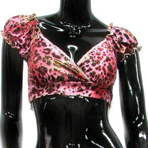 호피무늬티탑 BDT7201 댄스타이즈 에어로빅스타킹 여