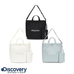 [디스커버리DXTG3123N 애슬레저 로고프린트 토트백