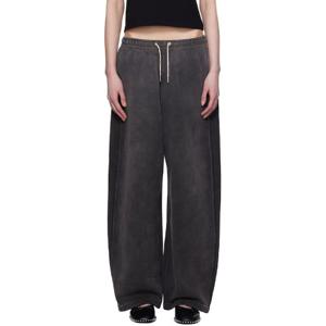 25 FW 알렉스 여성 그레이 핫픽스 크리스탈 드로코드 스웨트팬츠 251214F086010