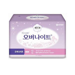 좋은느낌 코텍스 일반형 오버나이트 10P x 2개 순면커버