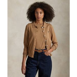 폴로 랄프 로렌 여성 코튼 블렌드 폴로 카디건(WMPOSWENDW20364260)