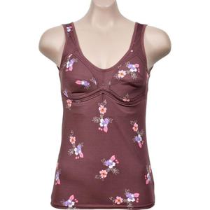 꽃무니 A컵 B컵 공용 노몰드 런닝브라 부드러운착용감