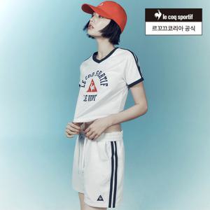 [르꼬끄공식] 유니 선데이 루즈핏 4부 우븐 숏팬츠 (QQ123LHP36)