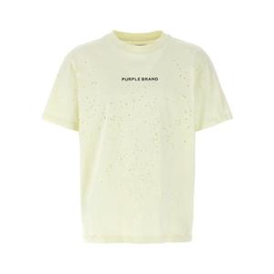 퍼플 브랜드 반팔 티셔츠 P117HFGT125IVORY