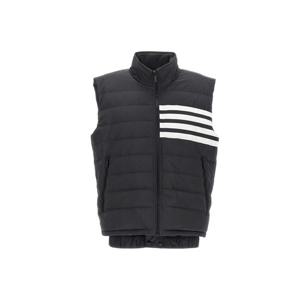 톰브라운 스트라이프 패딩 조끼 차콜 남성 MVD024X 07259 015