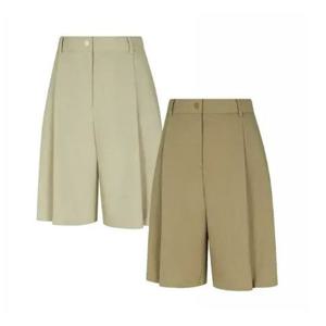 [콜핑]LD18 여성 여름 린넨 라이크소재 허리밴딩 5부 캐주얼반바지 KVP9757W